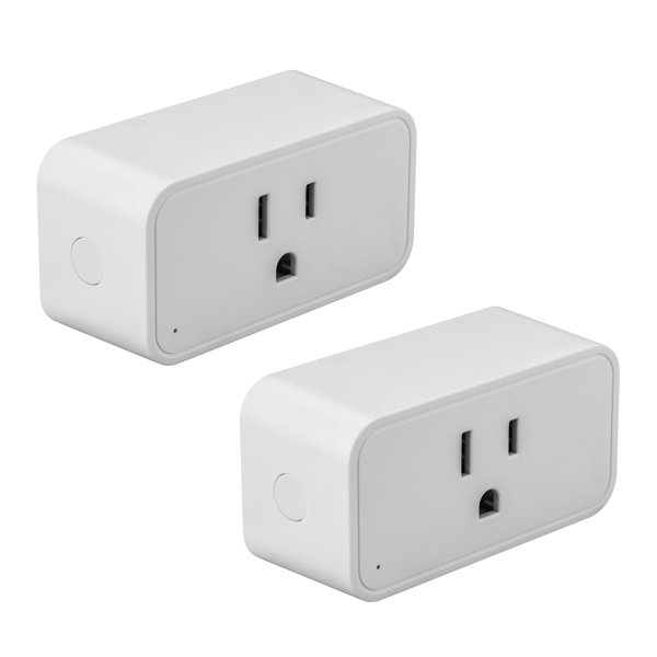 Simply Conserve 15Amp Smart WiFi and Bluetooth Plug & Reviews Wayfair Canada